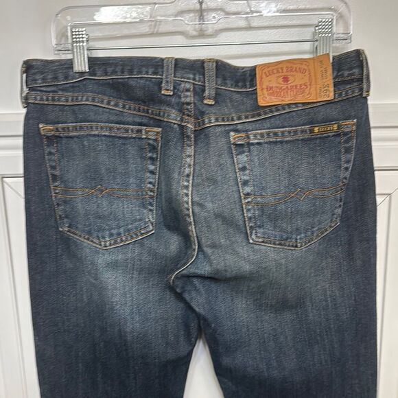 Lucky Brand‎ Blue Straight Leg Jeans - Picture 4 of 6